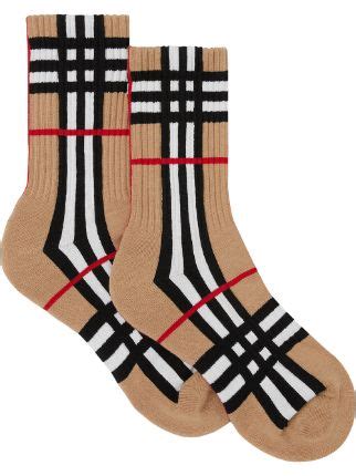 burberry muster socken|farfetch burberry socks.